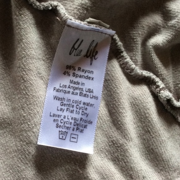 Blue Life Cowl Neck Sweater - Picture 3 of 3